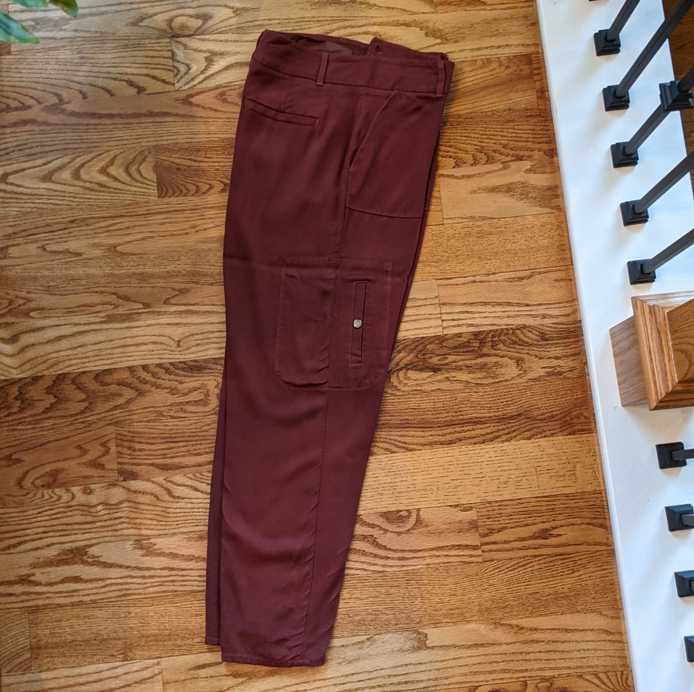 Anthropology Cropped Cargo Pants